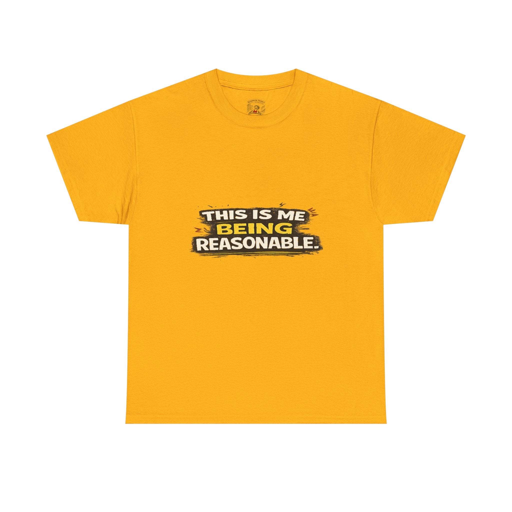 Being Reasonable T-Shirt — 'This Is Me Being Reasonable' Graphic Tee