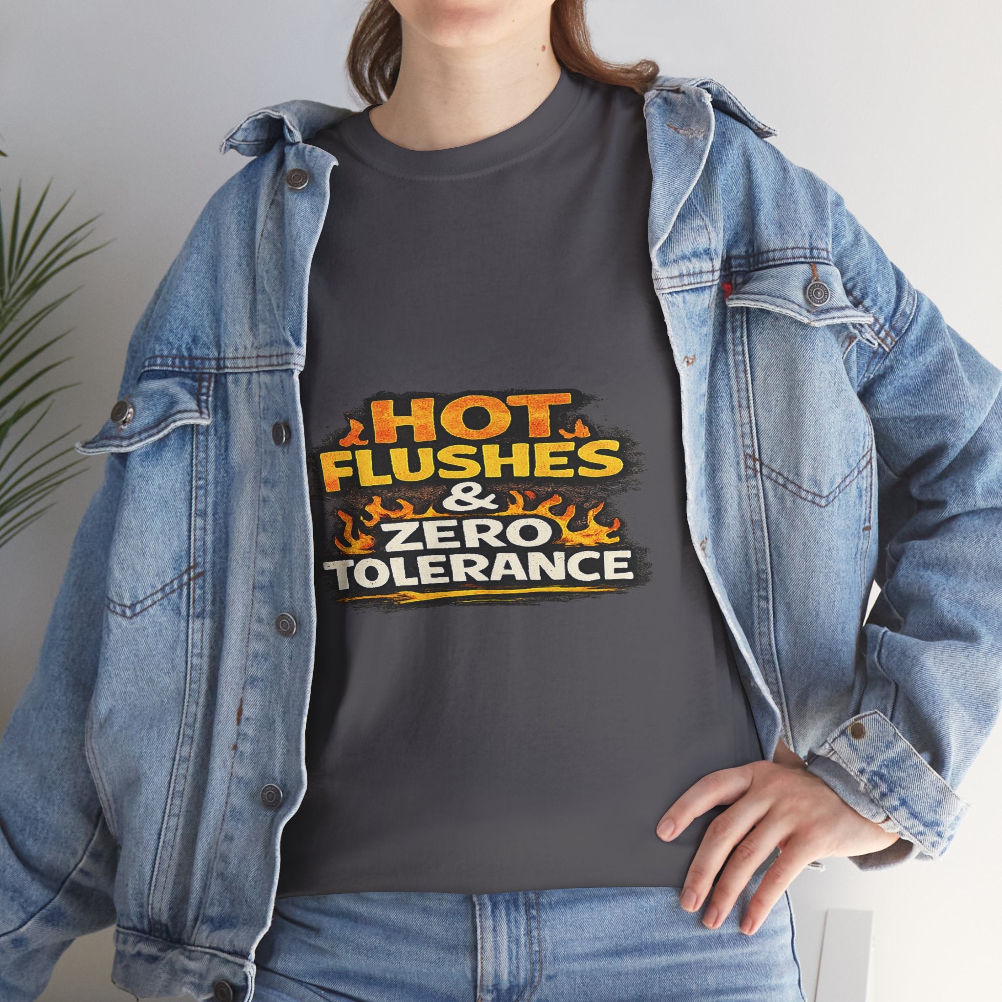 Hot Flushes & Zero Tolerance Tee