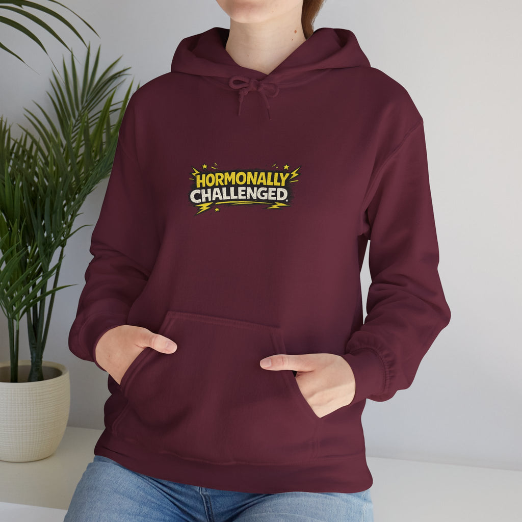 "Emotionaly challenged" — Menopausal Graphic Women's Tee