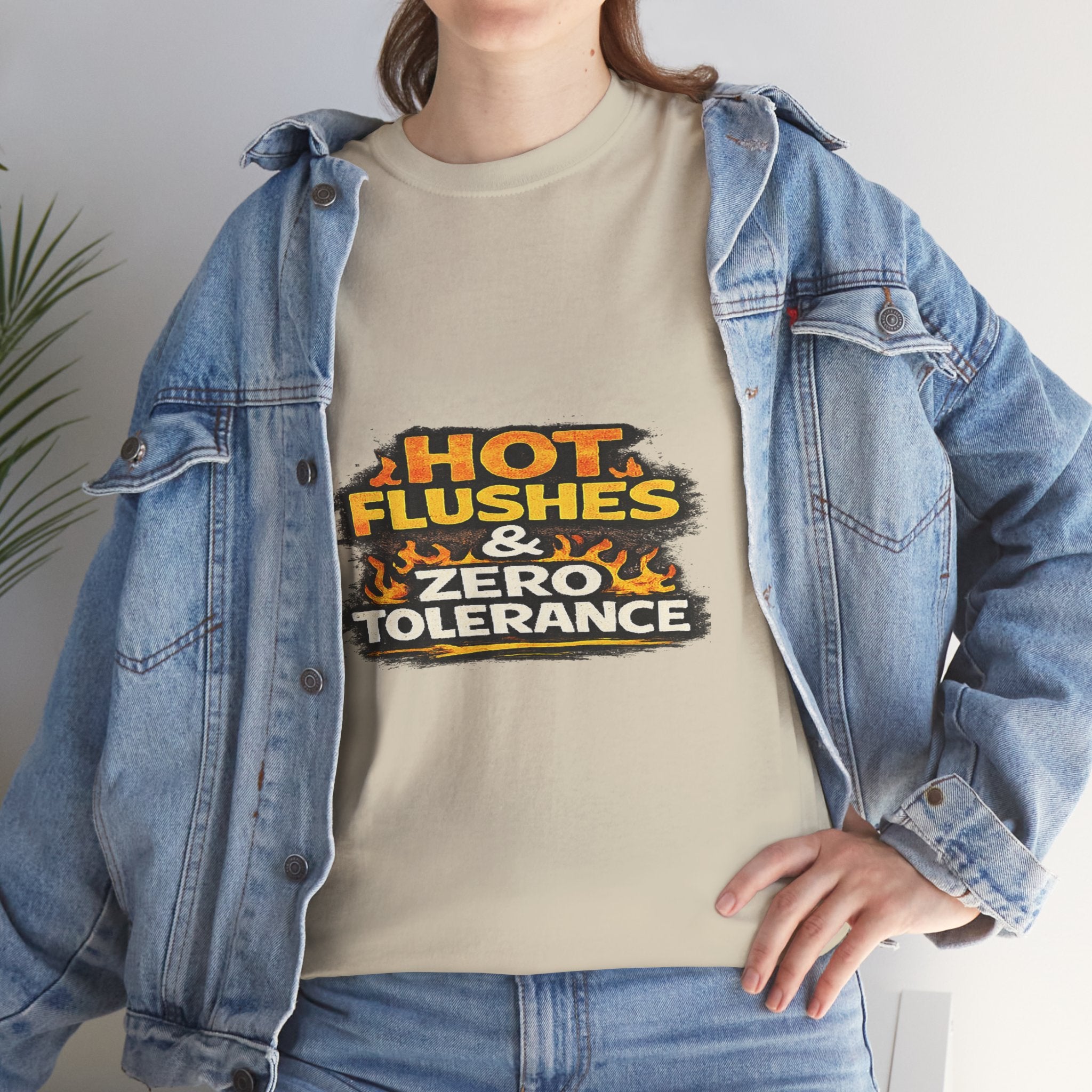 Hot Flushes & Zero Tolerance Tee