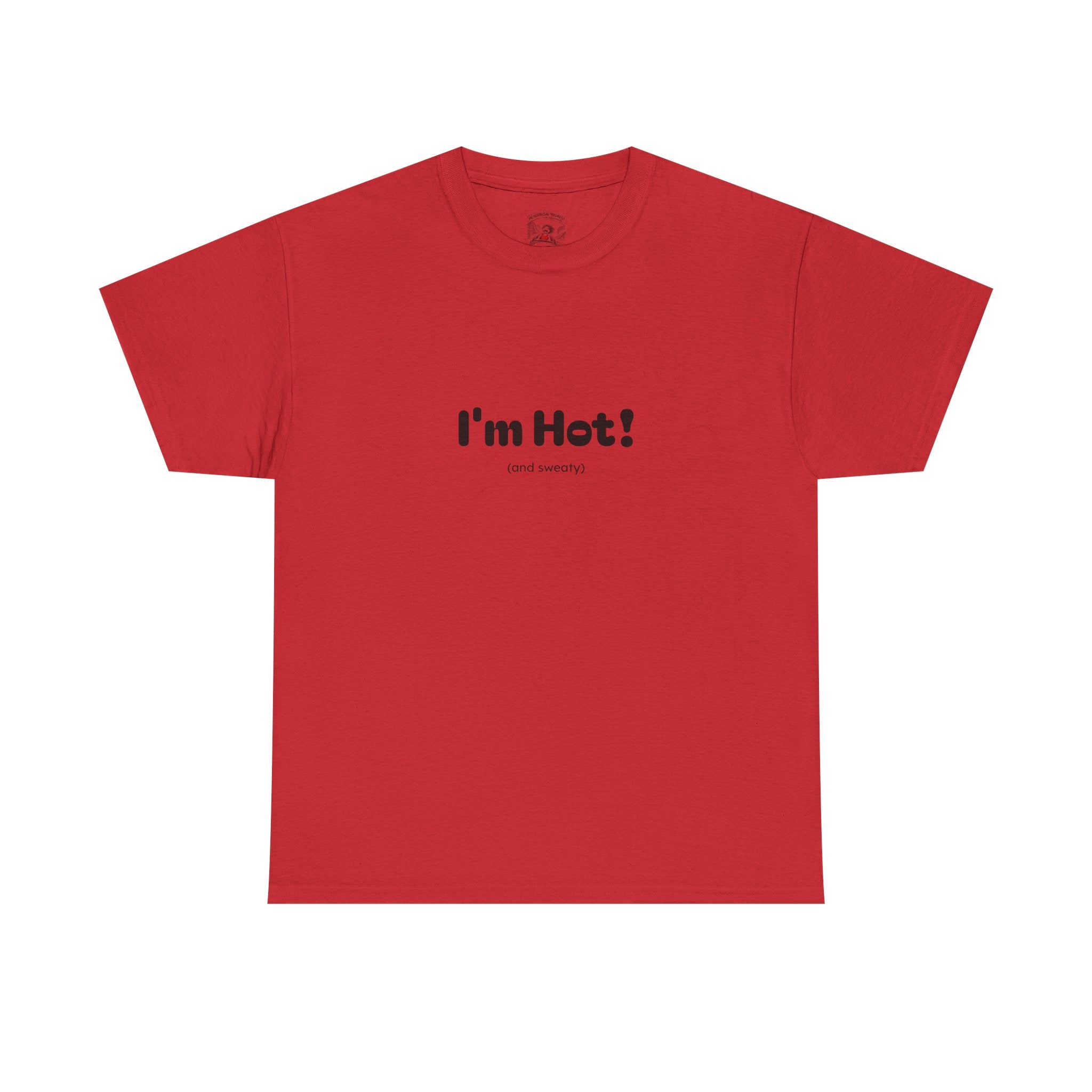 I'm Hot! Graphic Tee — Funny Minimalist Statement T-Shirt