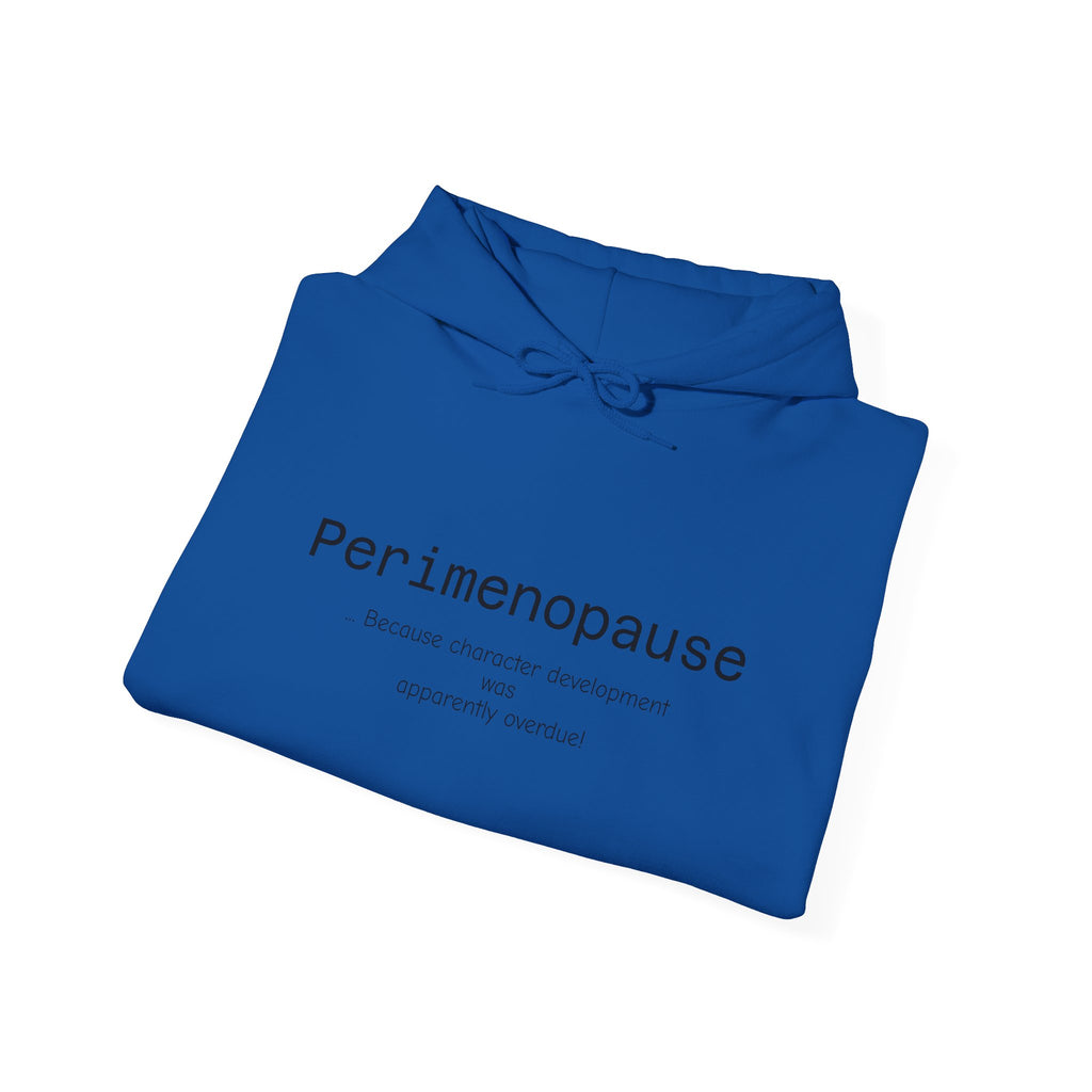 Perimenopause Hoodie — Minimalist Awareness Sweatshirt for Women