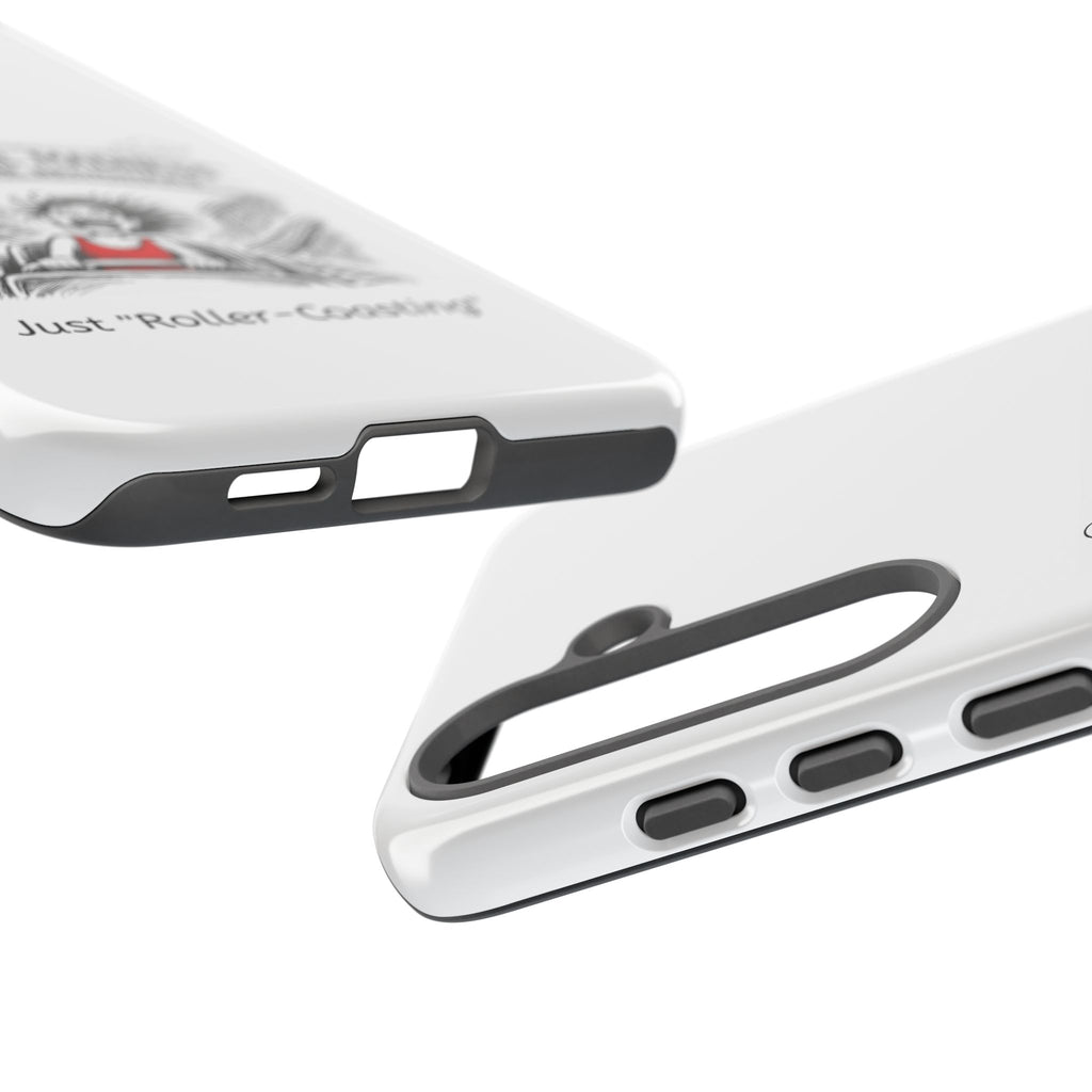 Phone Case - "Menopausal Madness for Beginners: Just 'Roller-Coasting'" Humorous Menopausal Women's Phone Cover