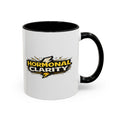 "Hormonal clarity" Coffee Mug  Accent Ceramic Mug (11oz)