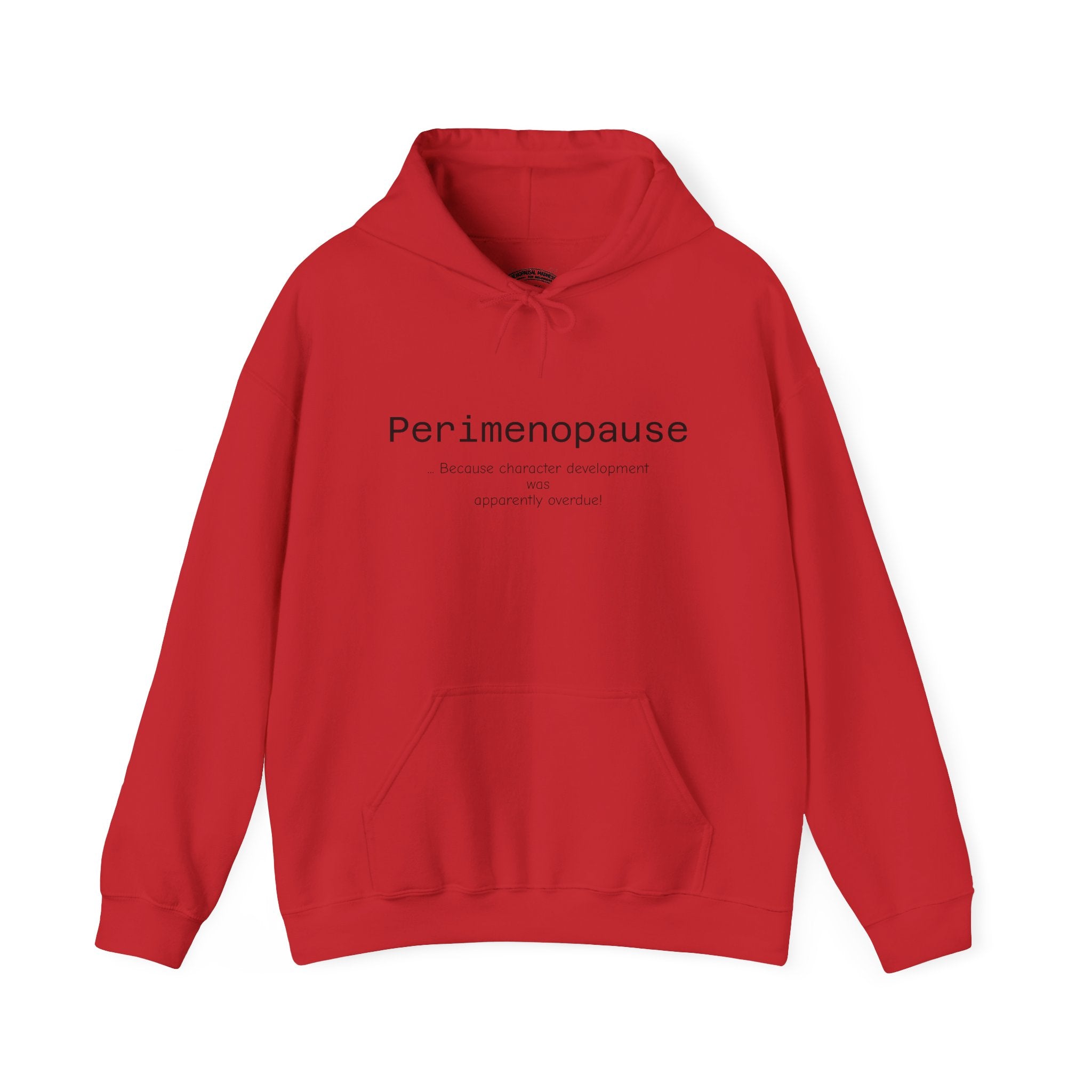 Perimenopause Hoodie — Minimalist Awareness Sweatshirt for Women