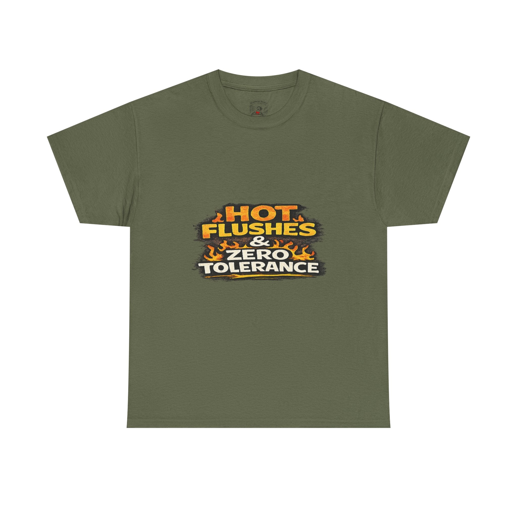 Hot Flushes & Zero Tolerance Tee