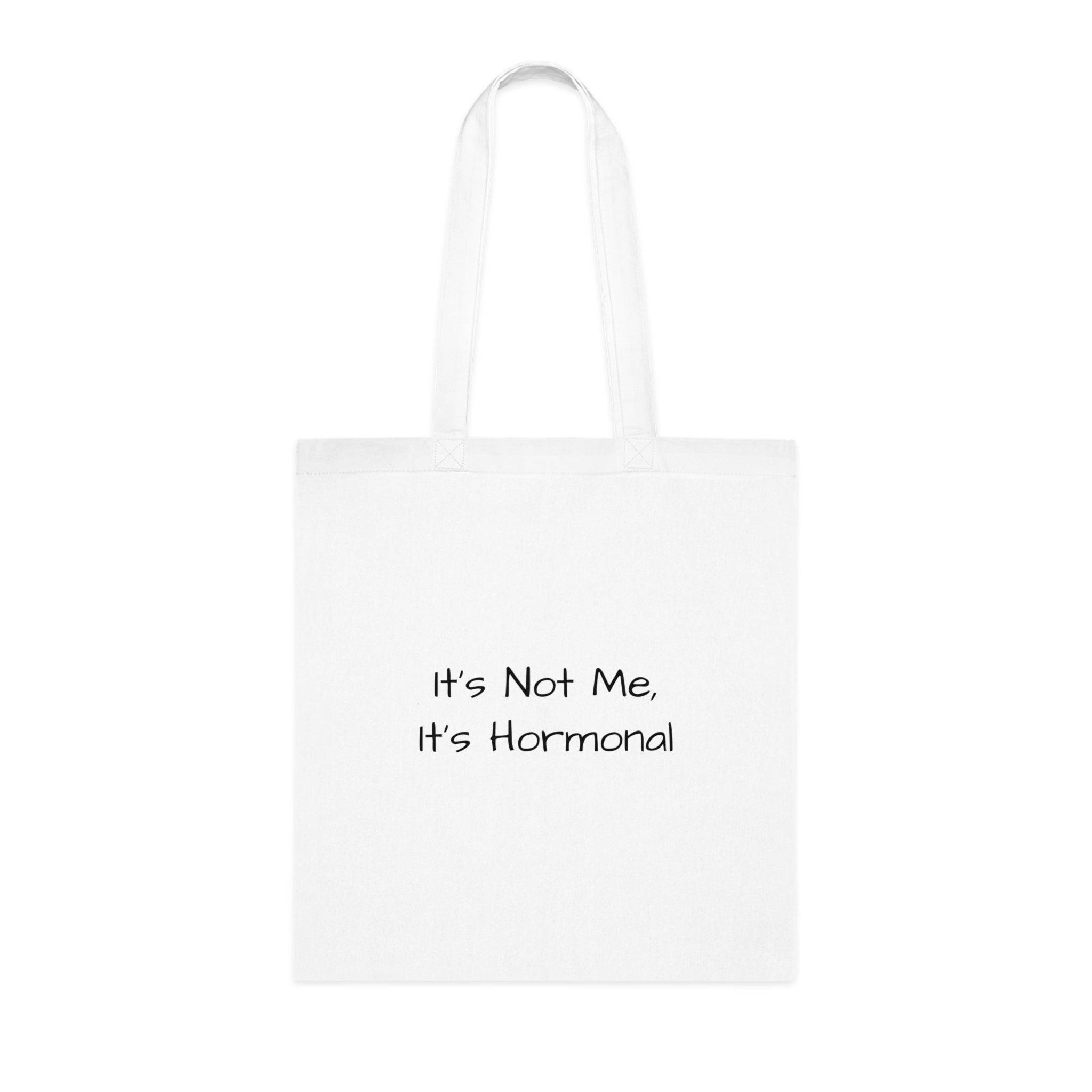 Tote Bag — "It’s Not Me, It’s Hormonal" Meno Monster Illustration