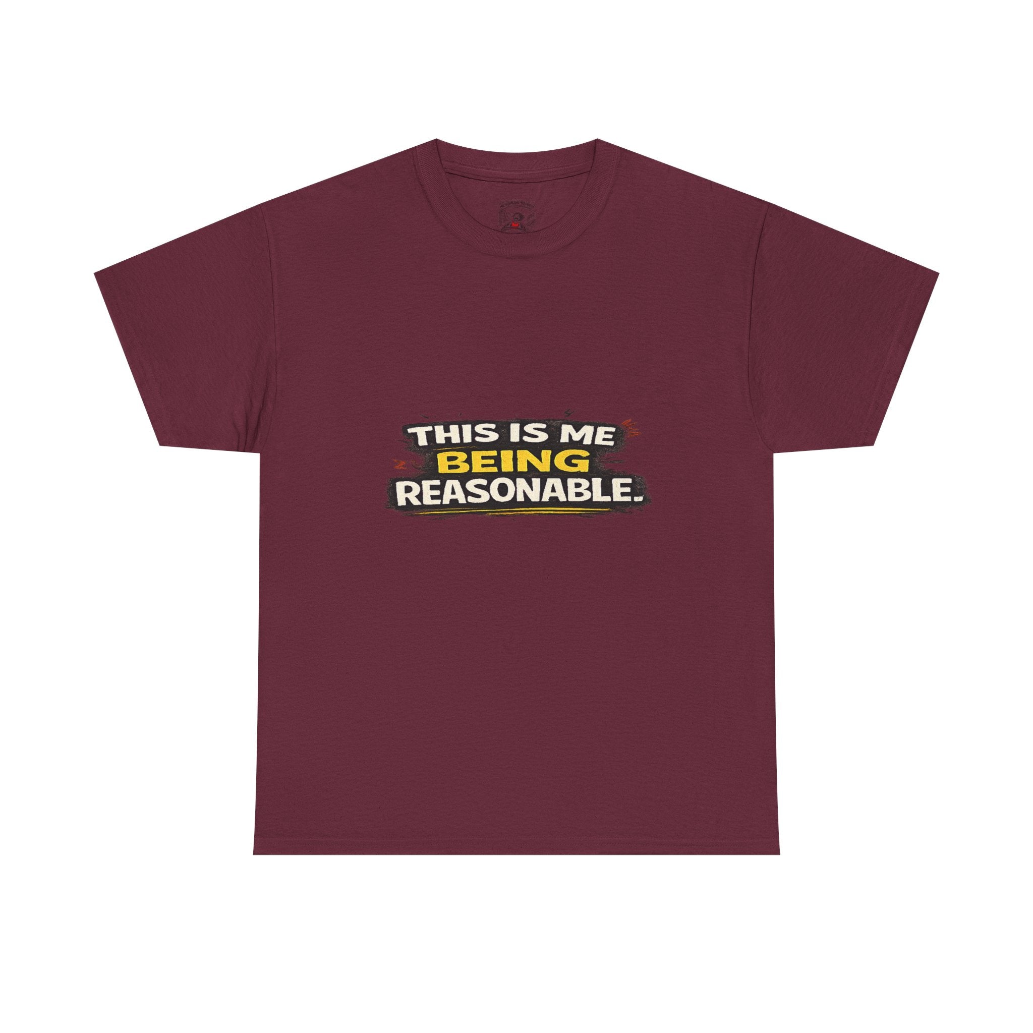 Being Reasonable T-Shirt — 'This Is Me Being Reasonable' Graphic Tee