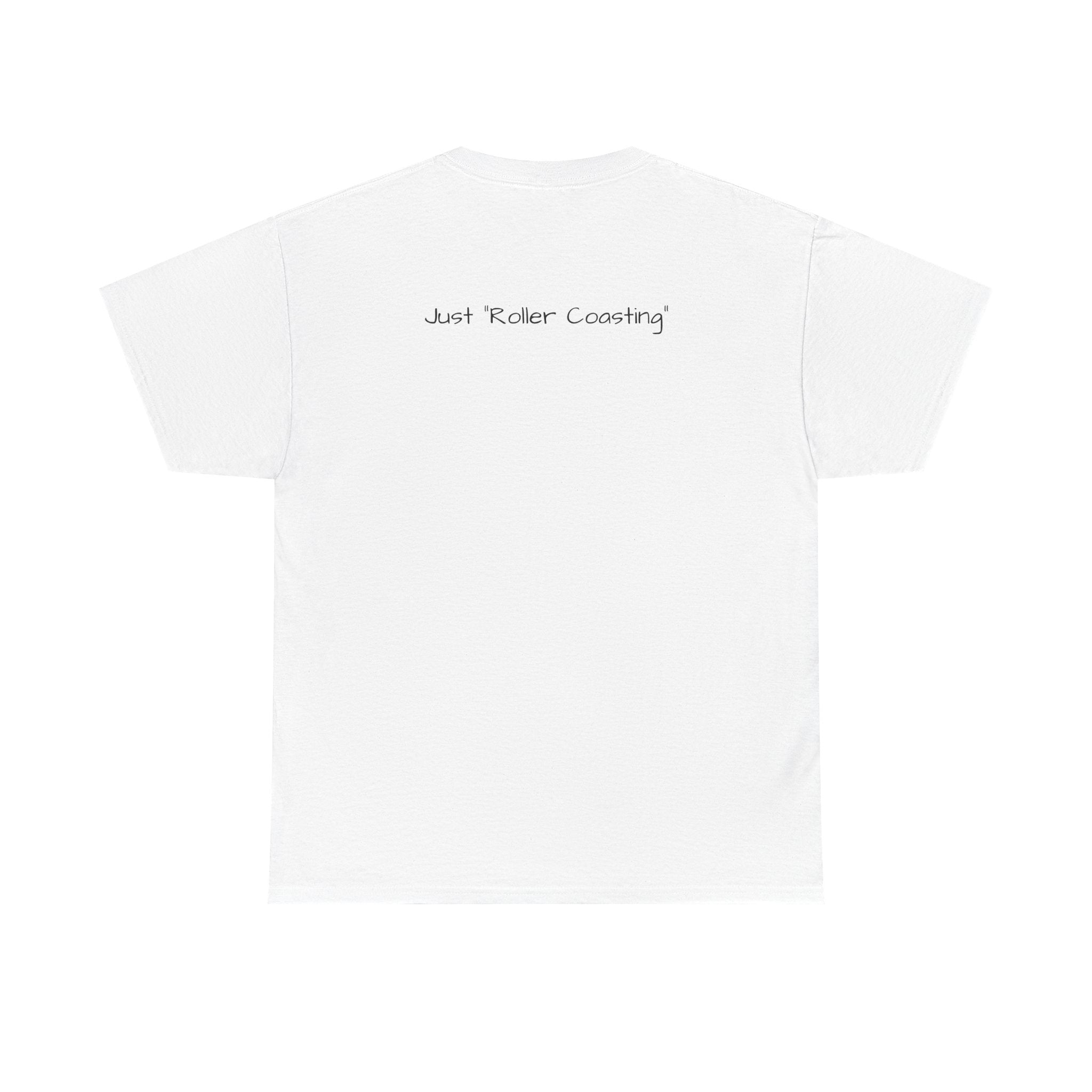 Menopausal Madness Tee — "Just Roller Coasting" Graphic T-Shirt