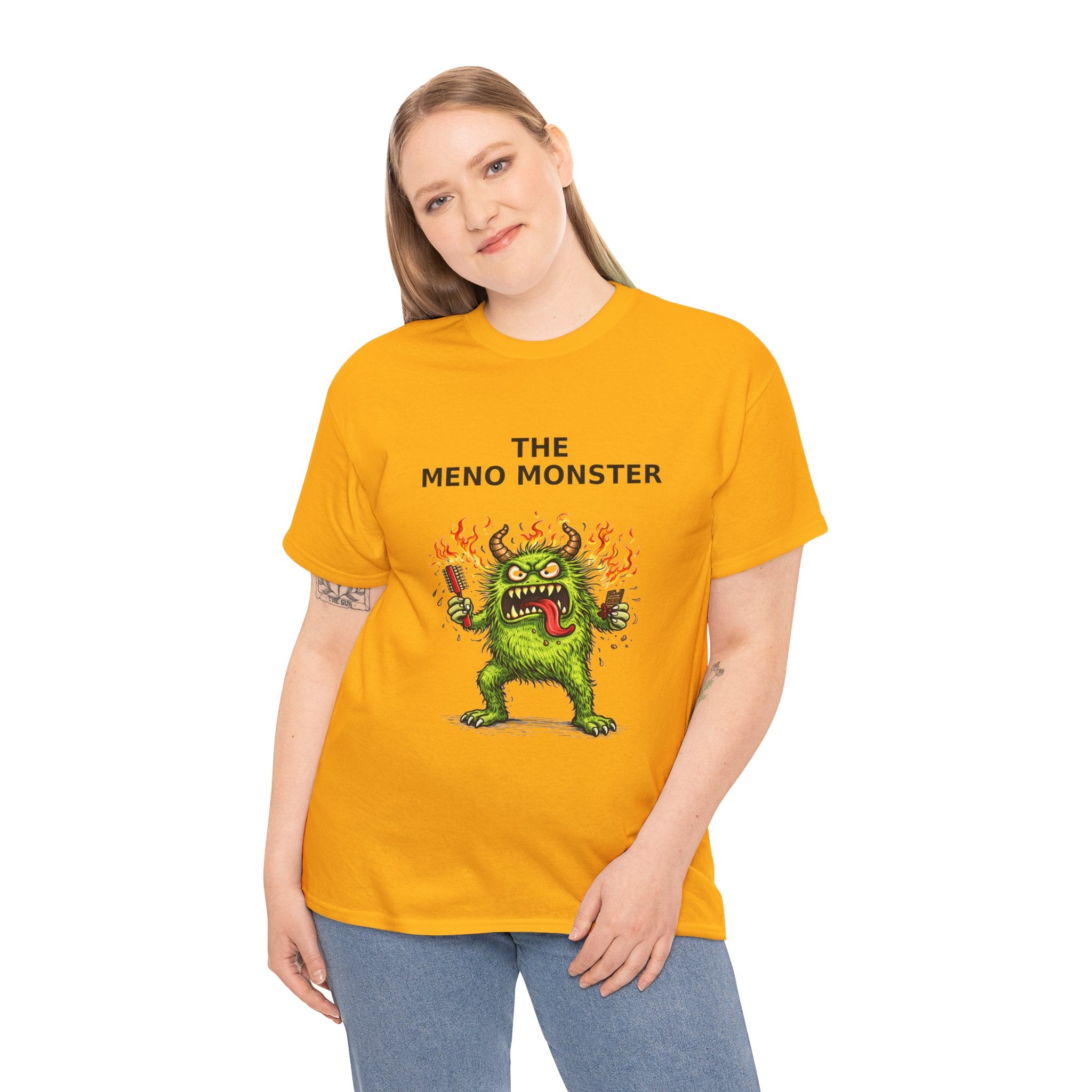The Meno Monster T-Shirt — Funny Menopause Monster Tee