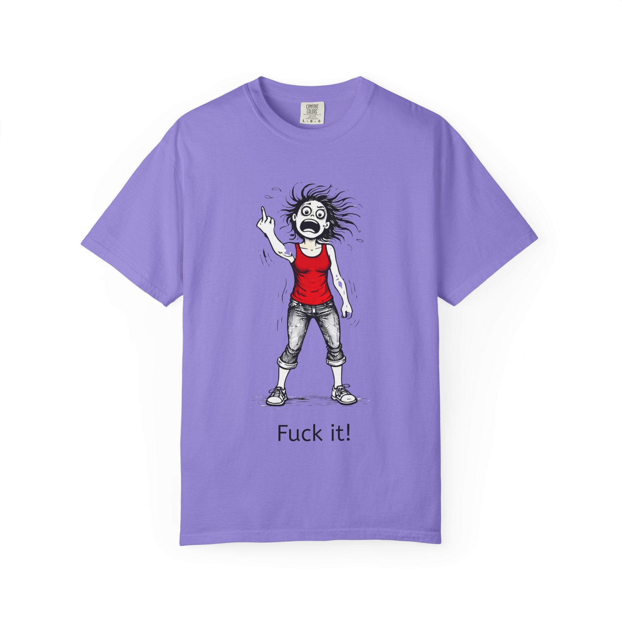 Graphic T-Shirt — "F@ck It" Gone Feral