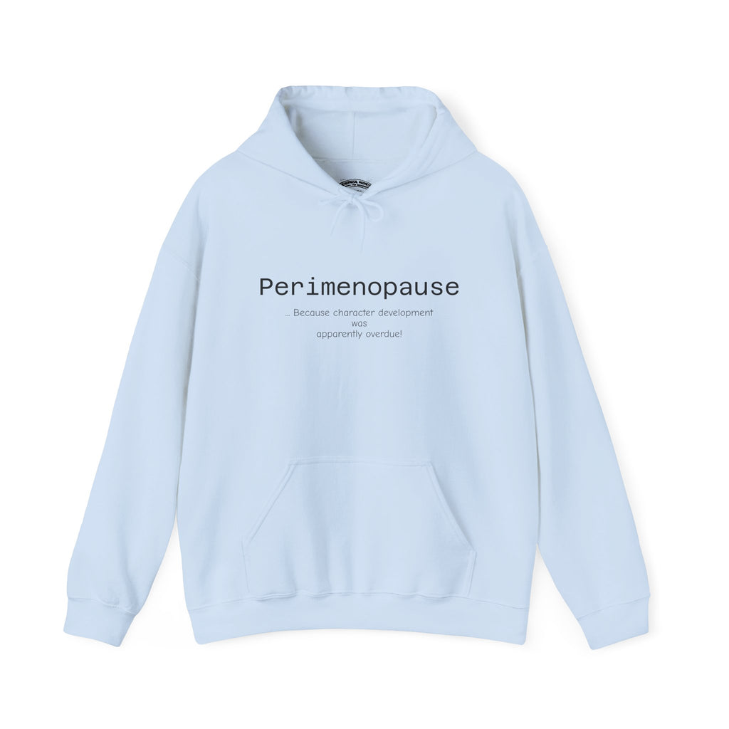 Perimenopause Hoodie — Minimalist Awareness Sweatshirt for Women