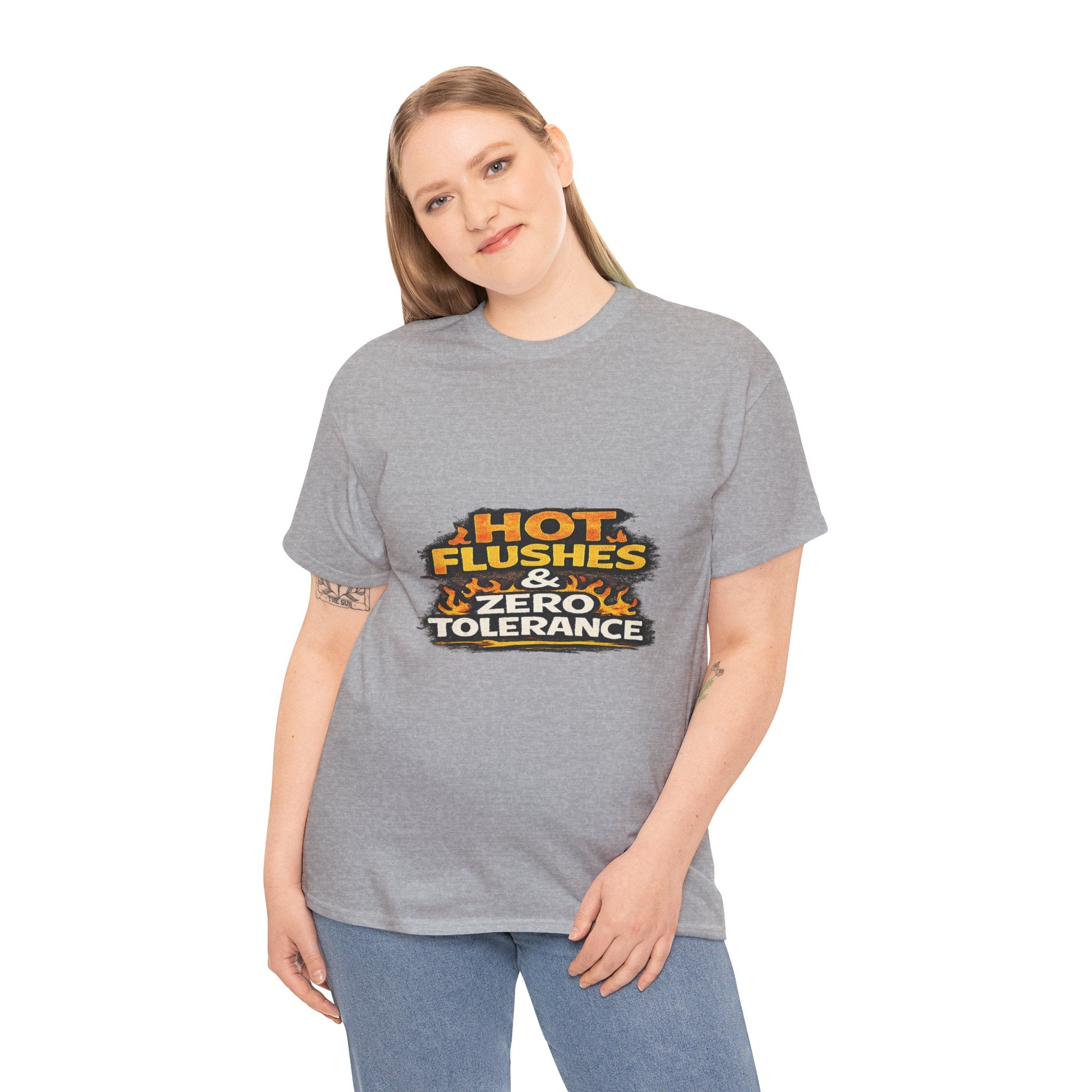 Hot Flushes & Zero Tolerance Tee