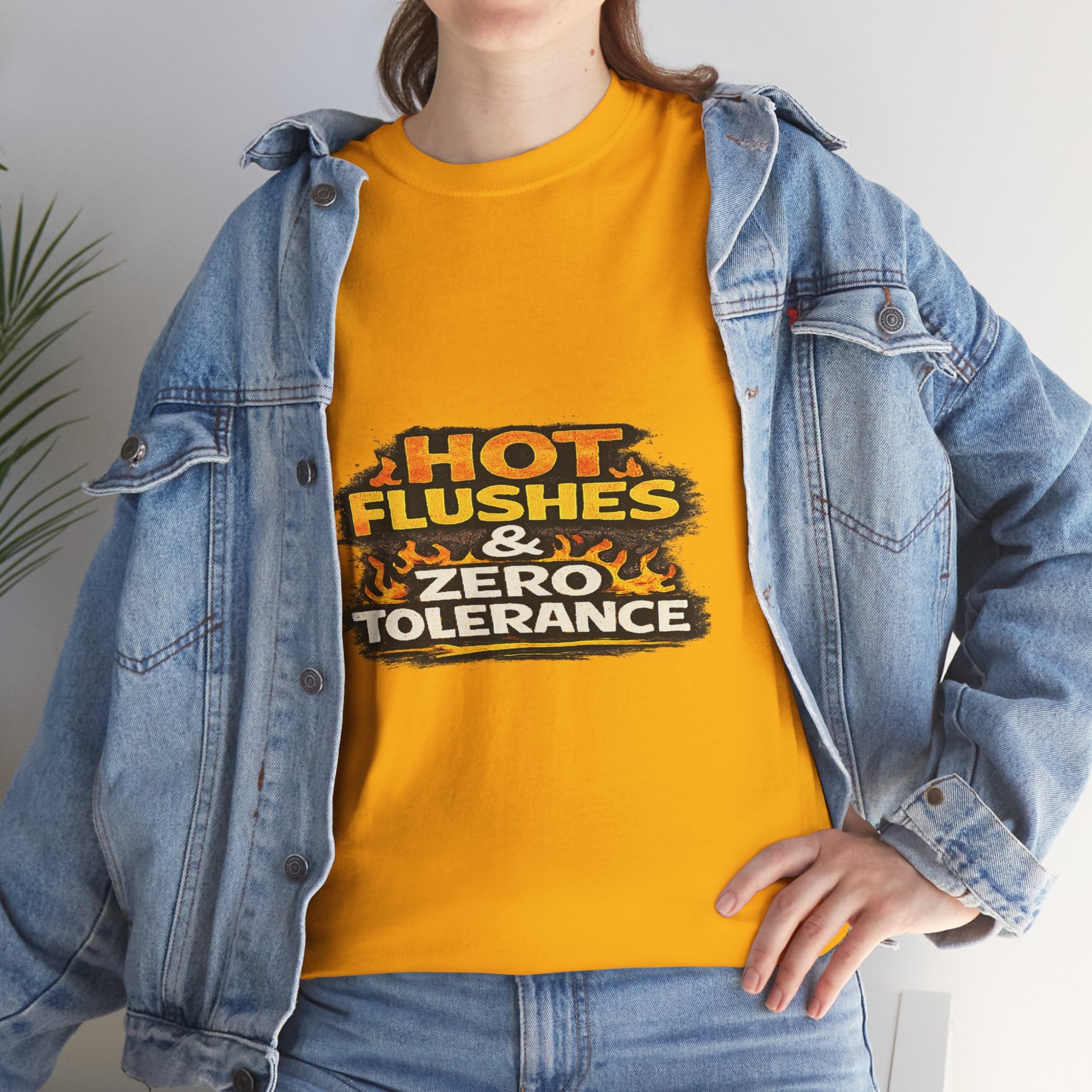 Hot Flushes & Zero Tolerance Tee