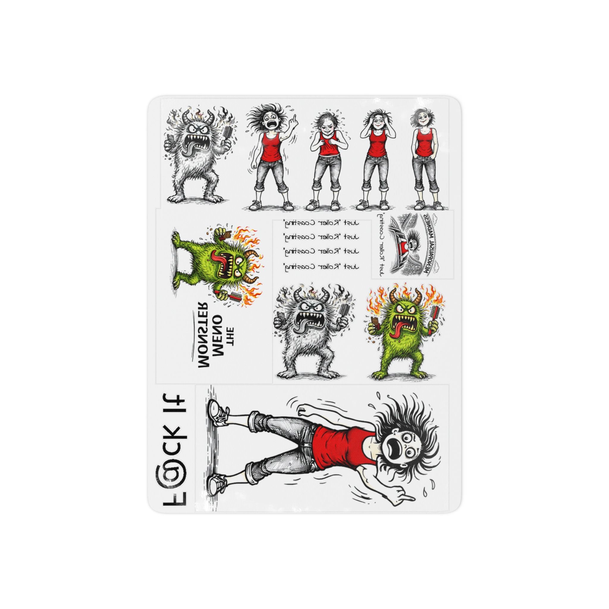 Temporary Tattoo — Menopausal Madness for Beginners TaT Pac