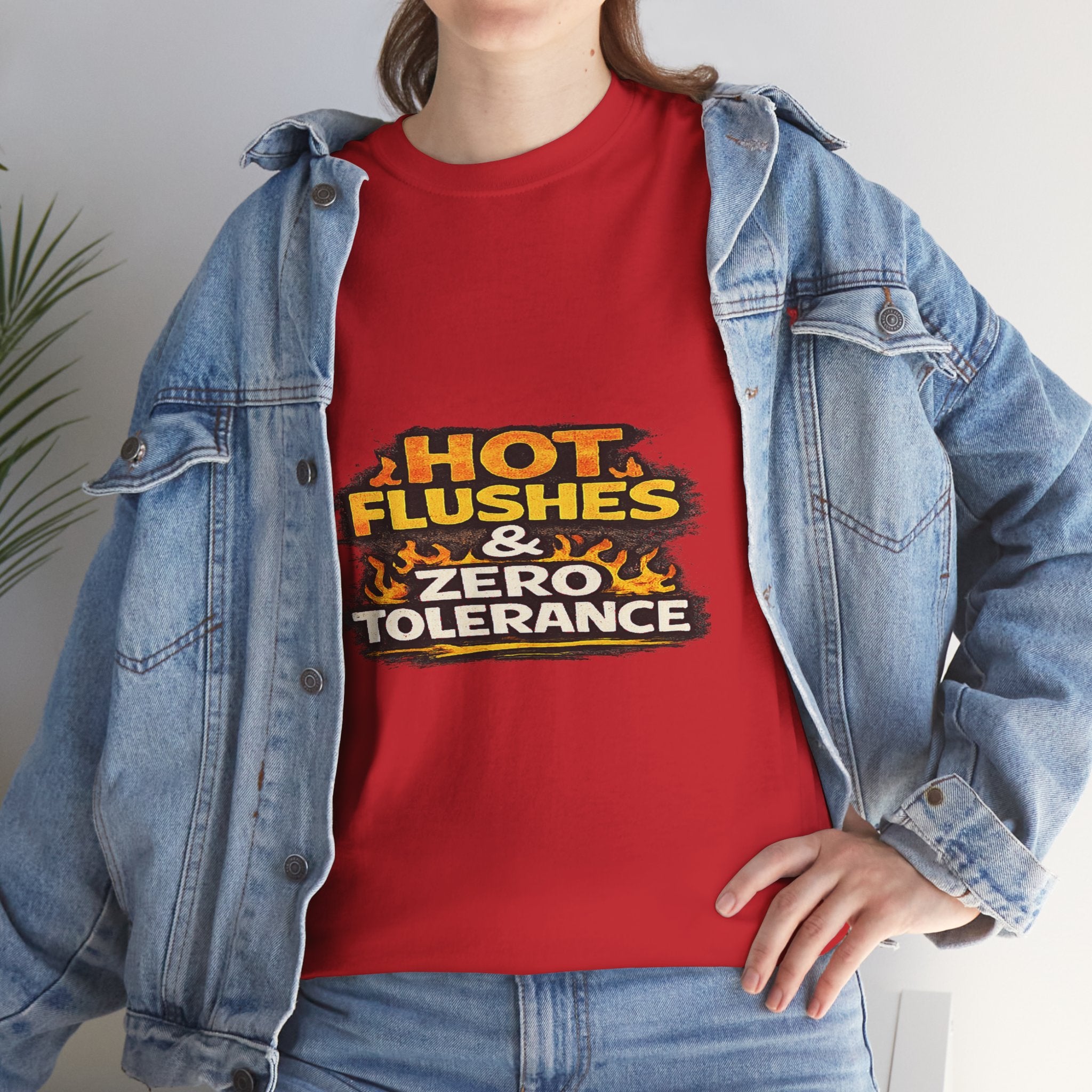 Hot Flushes & Zero Tolerance Tee