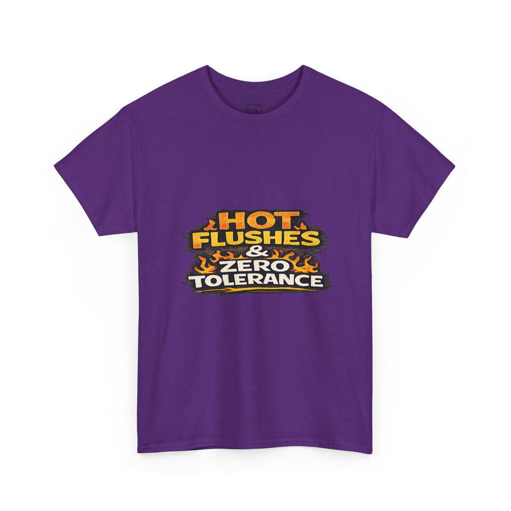 Hot Flushes & Zero Tolerance Tee