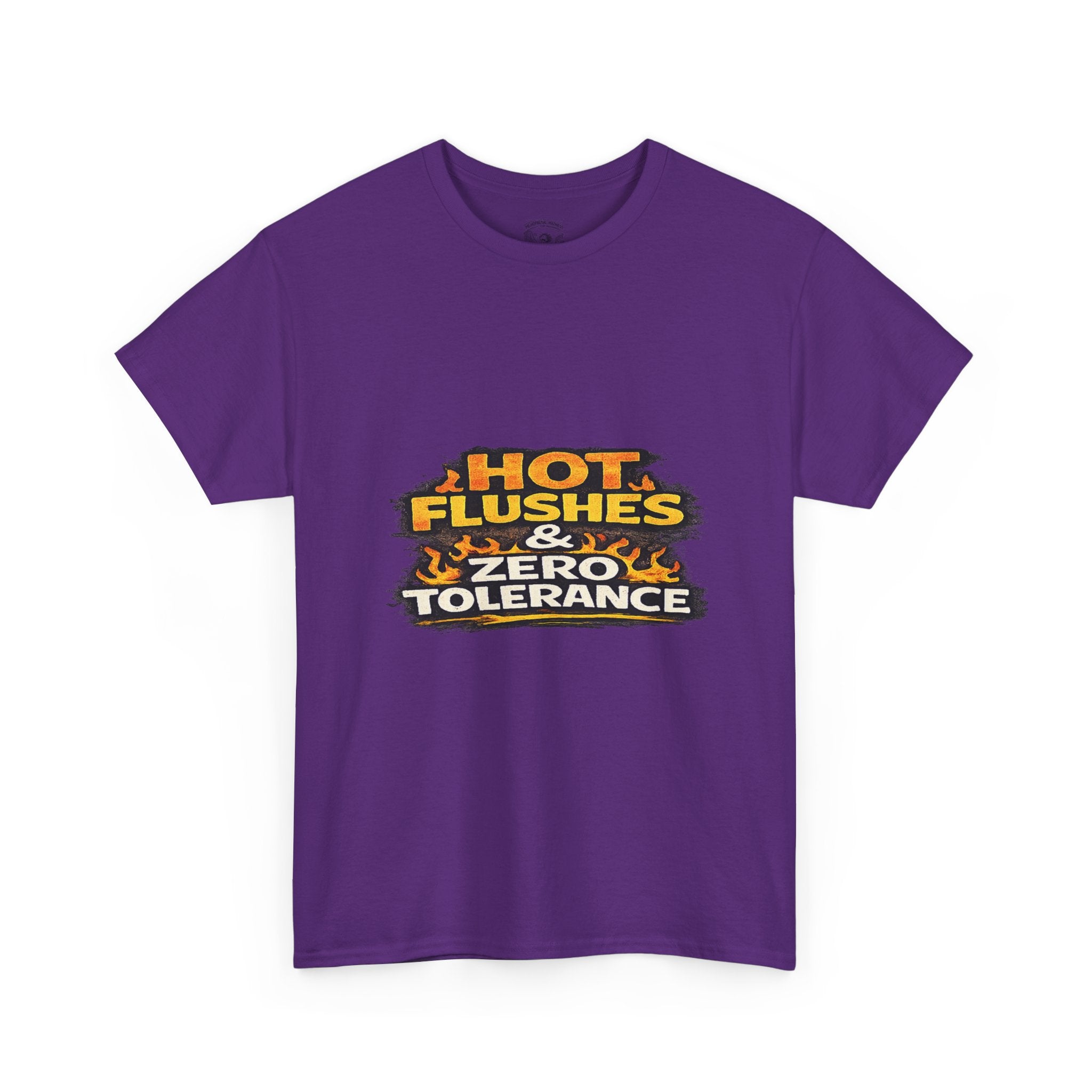 Hot Flushes & Zero Tolerance Tee