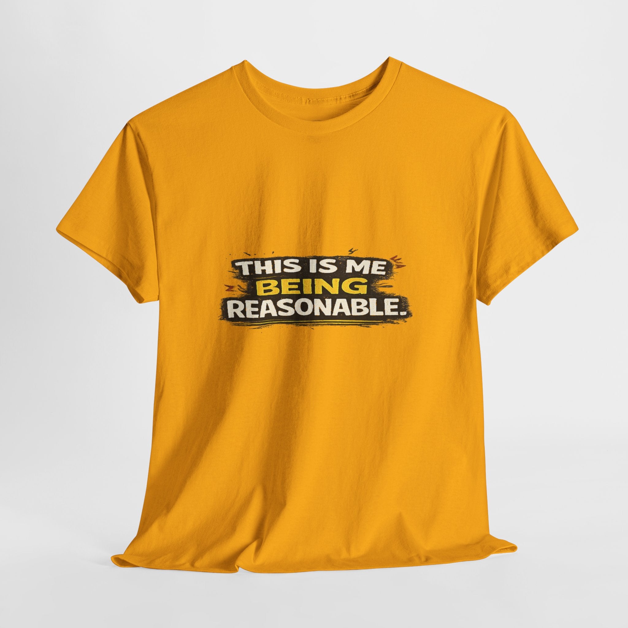 Being Reasonable T-Shirt — 'This Is Me Being Reasonable' Graphic Tee