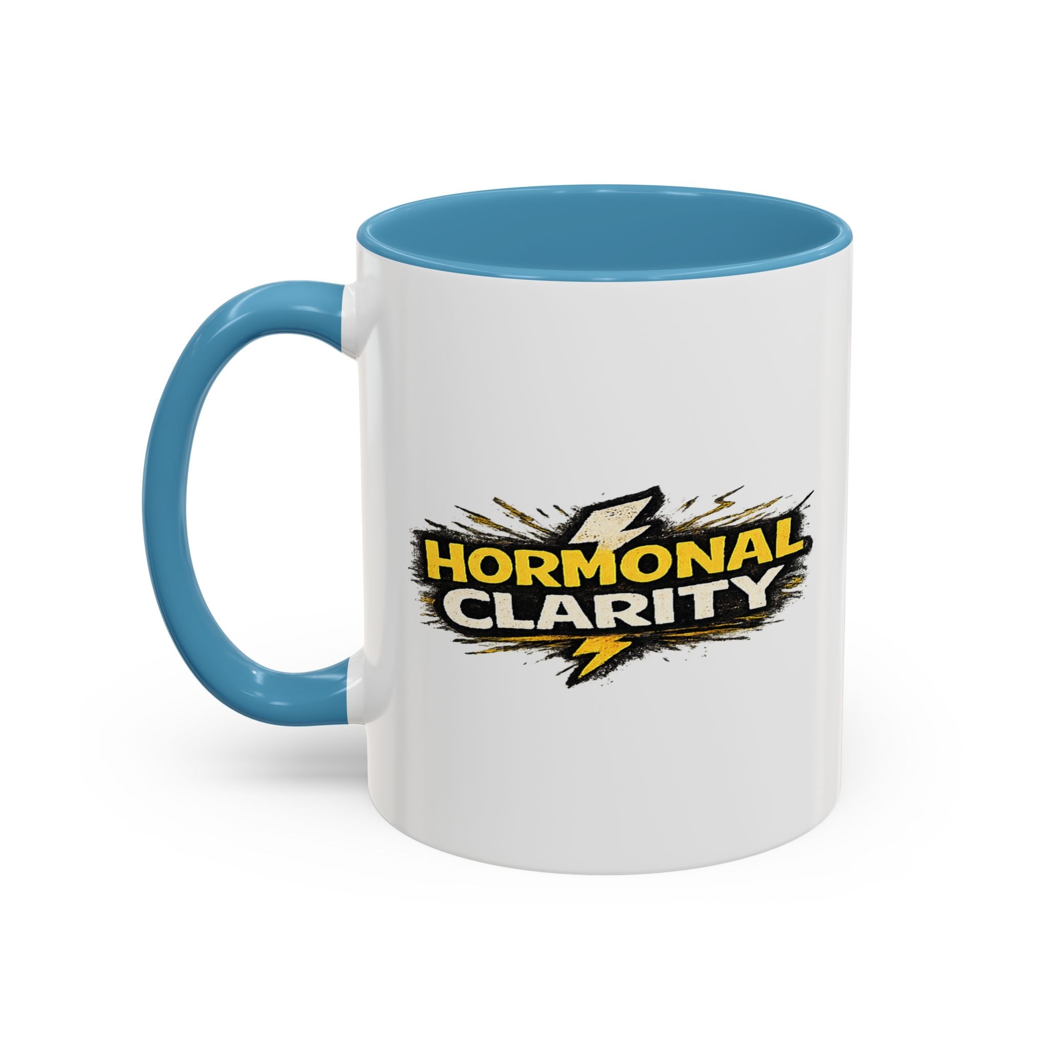 "Hormonal clarity" Coffee Mug  Accent Ceramic Mug (11oz)