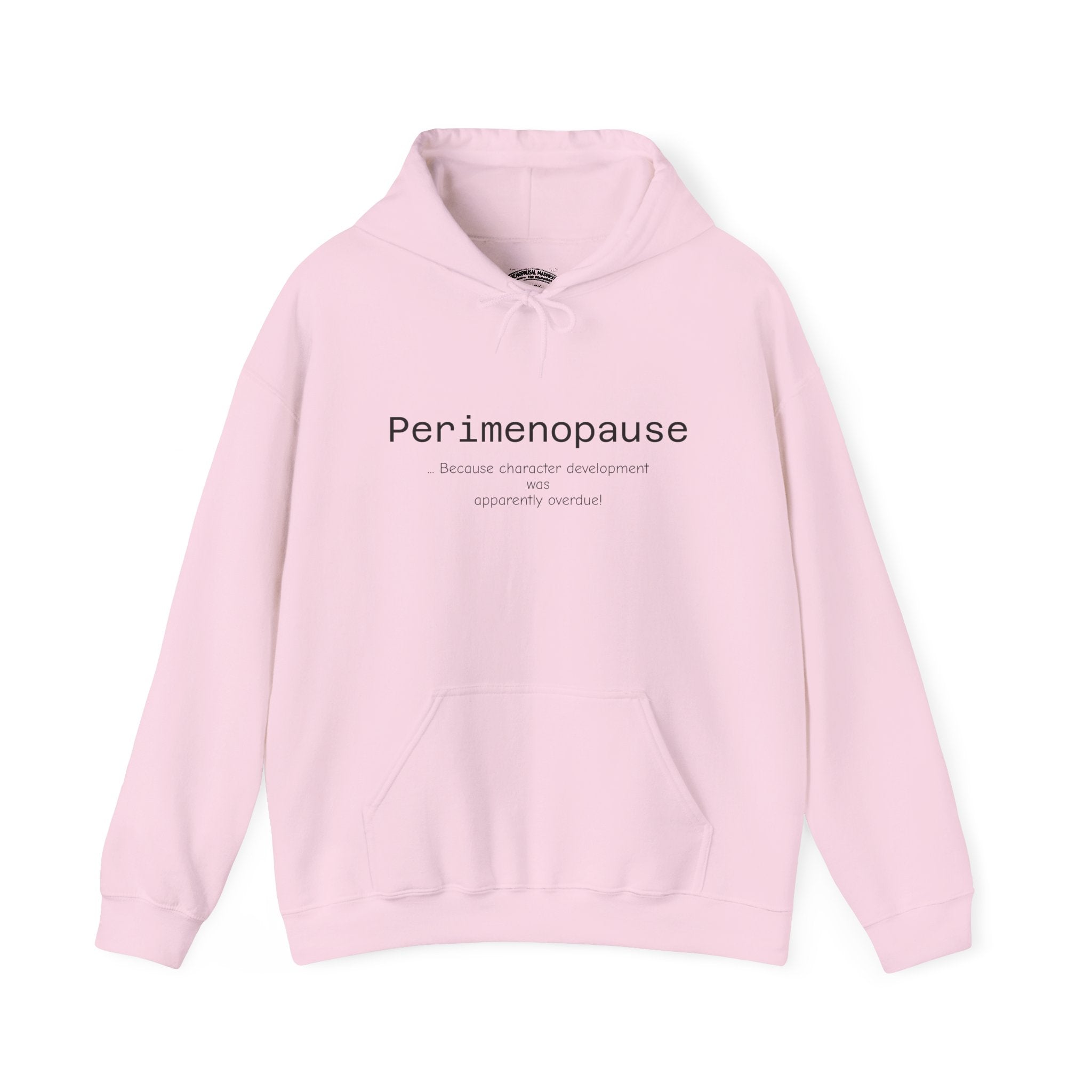 Perimenopause Hoodie — Minimalist Awareness Sweatshirt for Women