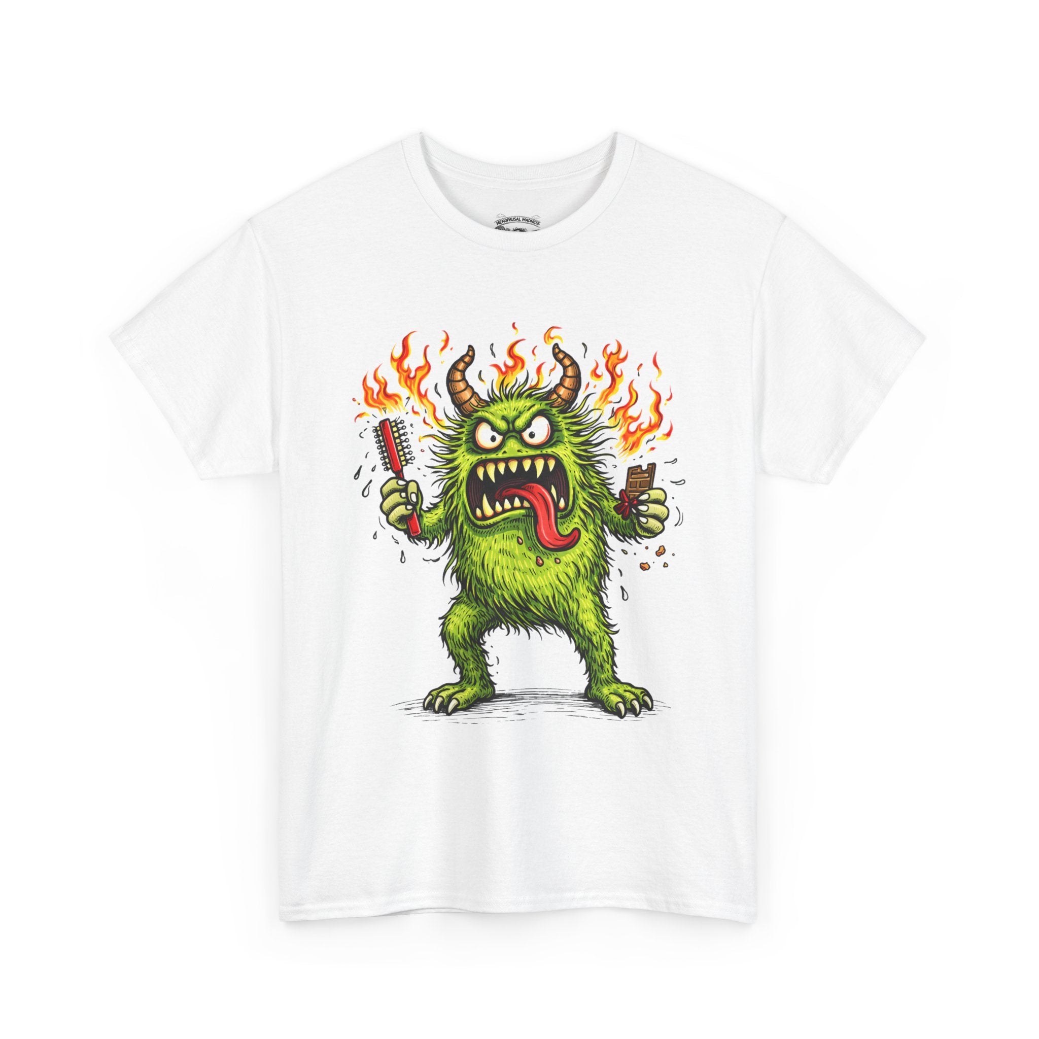 Meno Monster T‑Shirt — "It’s Not Me, It’s My Hormones" Graphic Tee