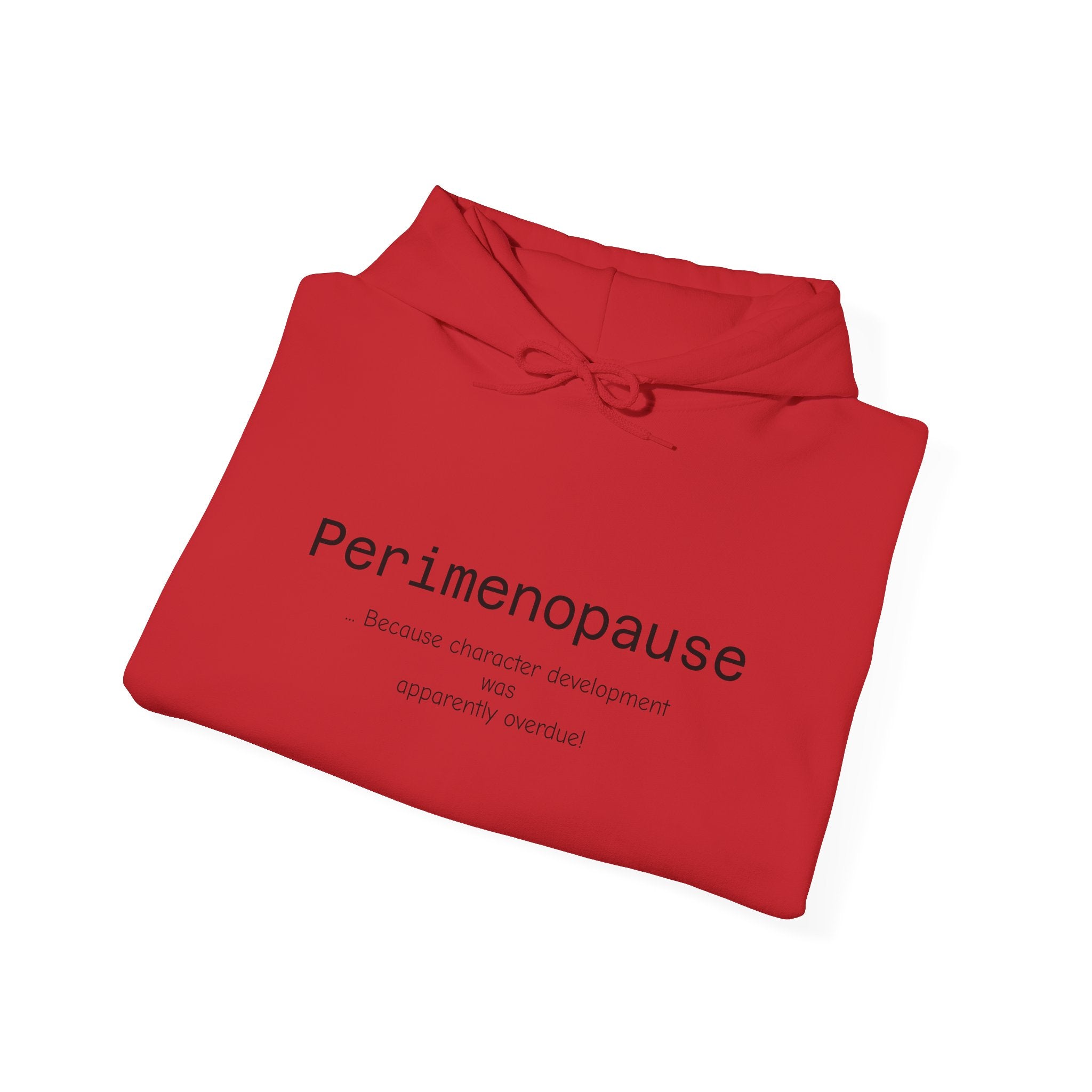 Perimenopause Hoodie — Minimalist Awareness Sweatshirt for Women