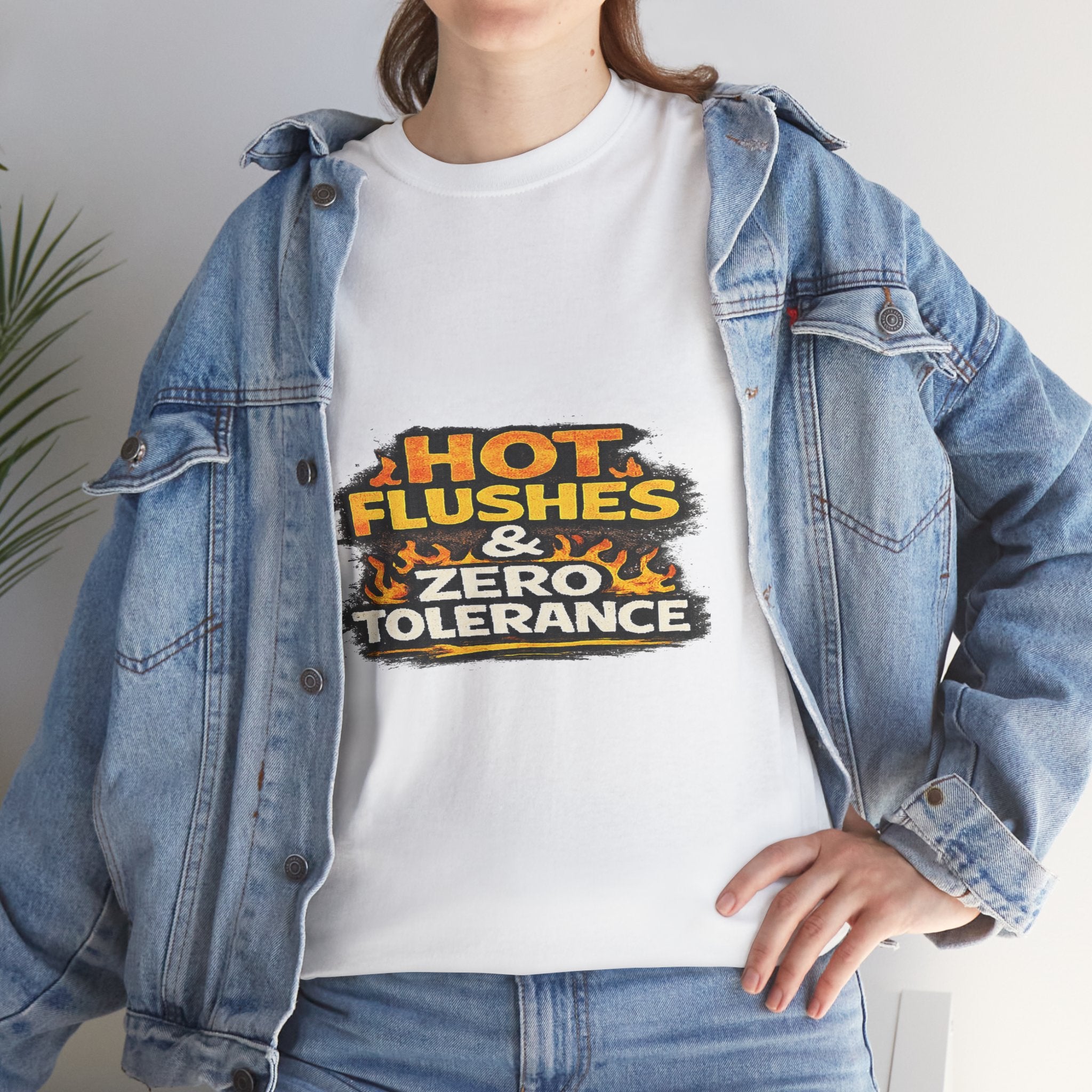 Hot Flushes & Zero Tolerance Tee