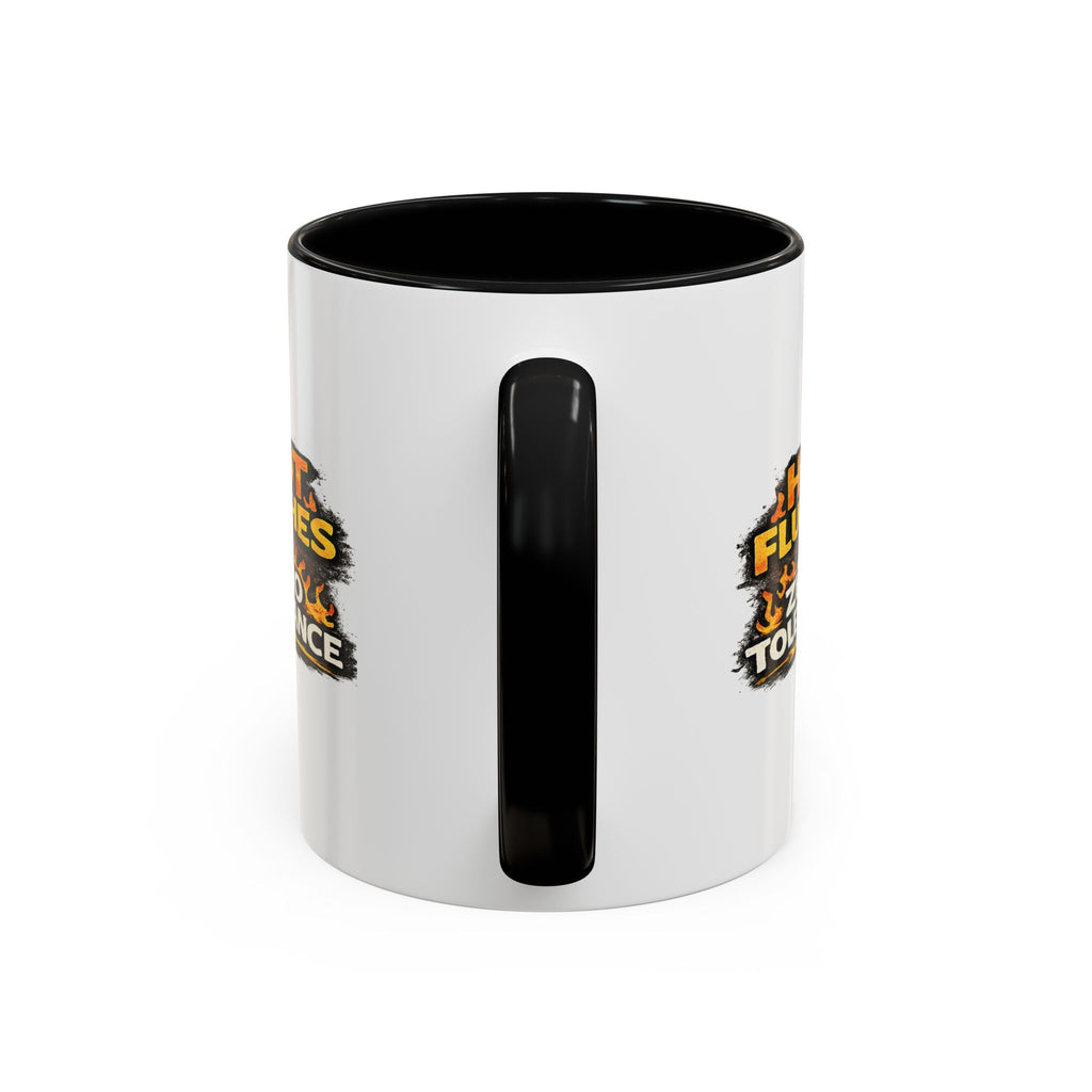 " Hot flushes and zero patience" Coffee Mug  Accent Ceramic Mug (11oz)
