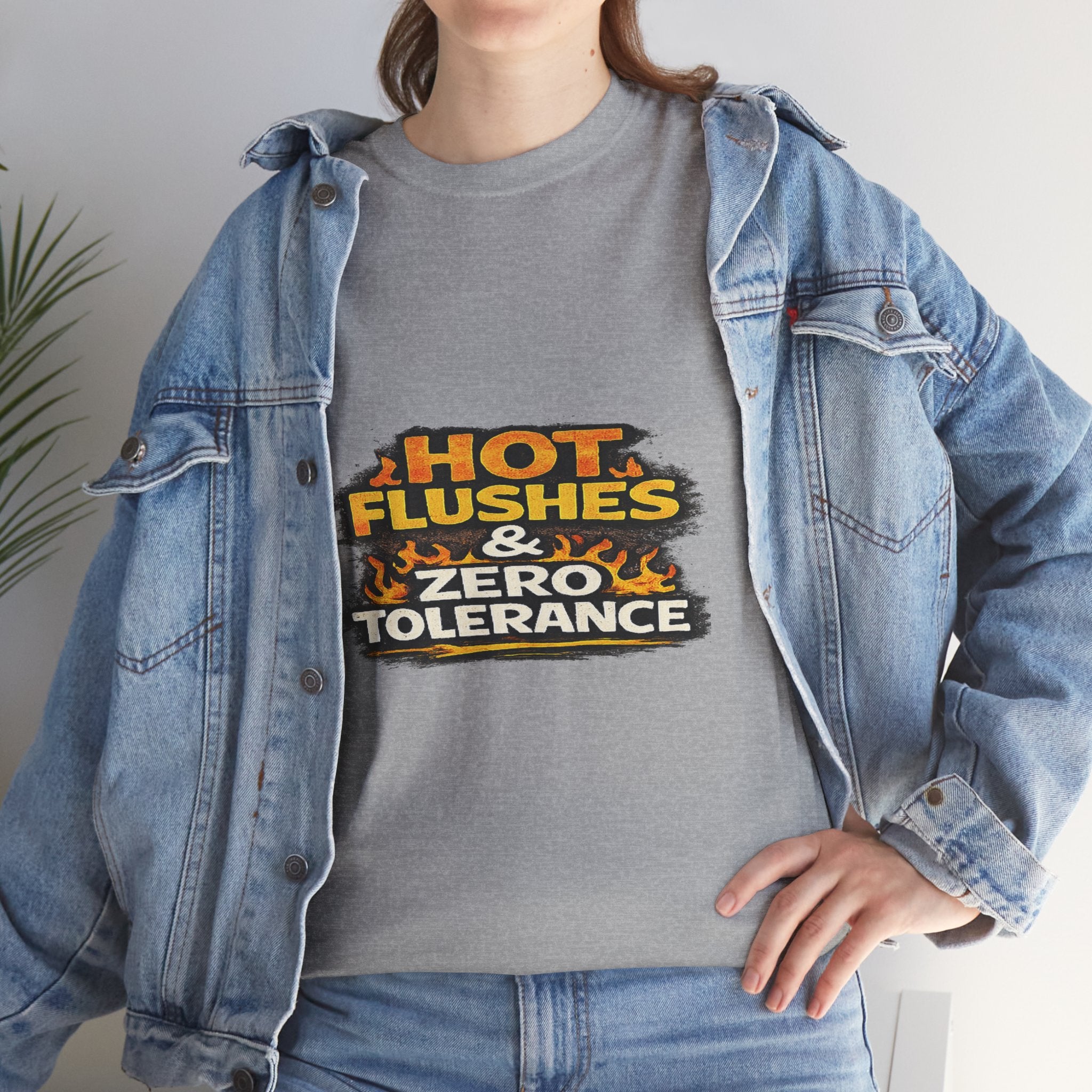 Hot Flushes & Zero Tolerance Tee